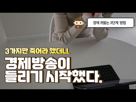 재테크 해야겠다 싶은데 방법을 모를때, 무작정 하지말고 이방법 쓰세요 | 경제공부 하는 법 | 경제 왕초보 탈출 | 유튜브, 팟캐스트, 경제 책 추천