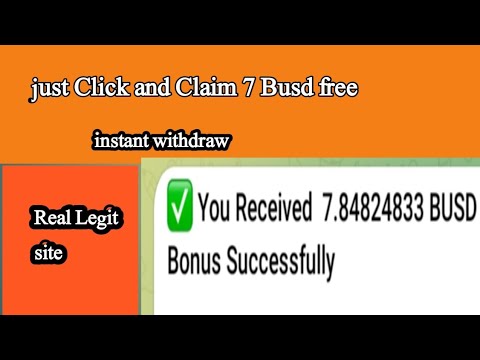 Claim 50 Busd free | Busd real ligit site instant withdraw