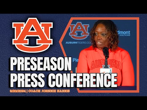 Johnnie Harris Previews Auburn Women's Basketball 2024-25 | FULL AUBURN PRESSER