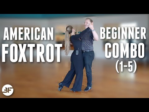 American Foxtrot Beginner Routine | Foxtrot Combo (1-5)