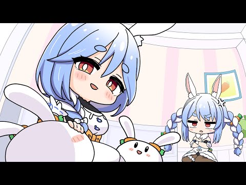 PekoMama taking over Pekora’s channel with mommy roleplaying【Hololive AnimatedClip/Eng sub】【Pekora】