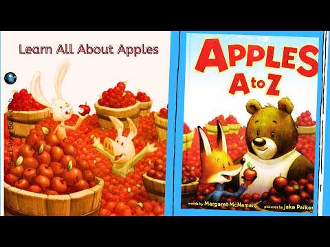 Read Along to APPLES A to Z 🍎 A Fun & Fact Filled ABC Book