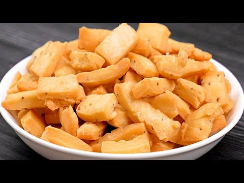 Namak para Recipe | How to make Crispy Namak Pare | Crispy and Crunchy Namkeen for Tea time