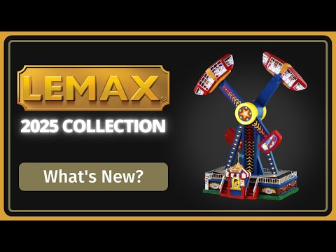 This is the NEW Lemax 2025 Christmas Village Collection!