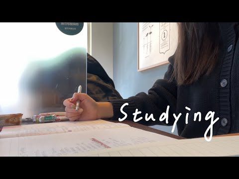 和我一起讀書吧📖 study with me + small vlog (?)