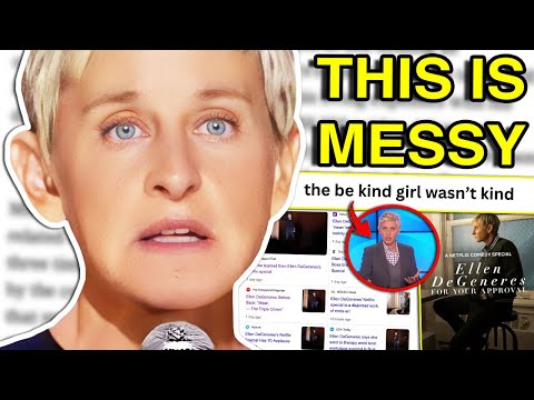 ELLEN DEGENERES IS REALLY UPSET … not over her cancellation