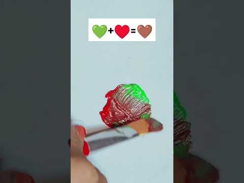 Colour mixing💚♥️#youtubeshorts#shorts# viral hack#satisfying