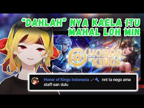 KAELA Berhasil Lobby Paksa Admin HOK Minta "Voice Pack Kaela".. 【Kaela | Clip】