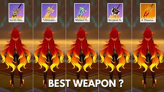 Best Weapon For C0 Mavuika? Weapon Comparison [Genshin Impact]