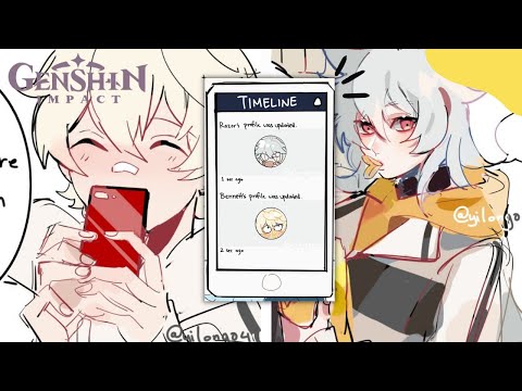 Razor and Bennett's Matching PFPS | Genshin Impact Comic Dub