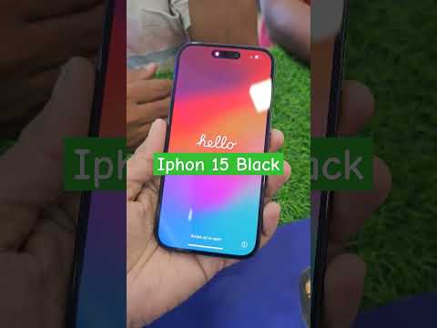 Iphon 15 black