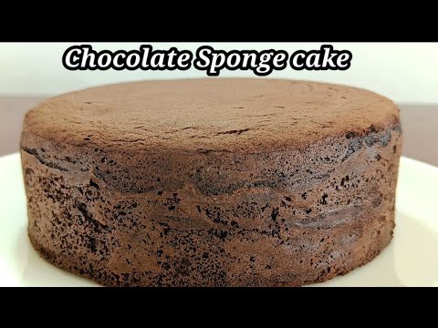 secret recipe of chocolate sponge cake | how to make chocolate sponge cake