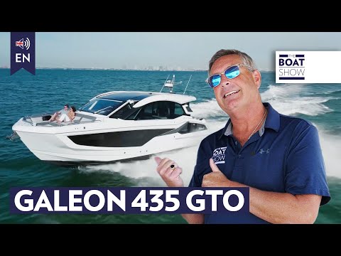 GALEON 435 GTO seen at MIBS 2024 - The Boat Show