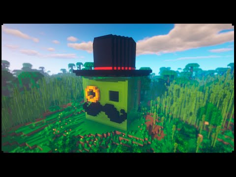 Minecraft Easy Build Tutorial : Giant Slime House