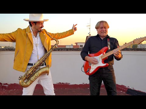 SULTANS OF SWING - Dire Straits | Sax & Guitar (with my DAD)