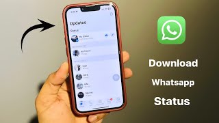 How to download WhatsApp Status in any iPhone - How to save WhatsApp video Status