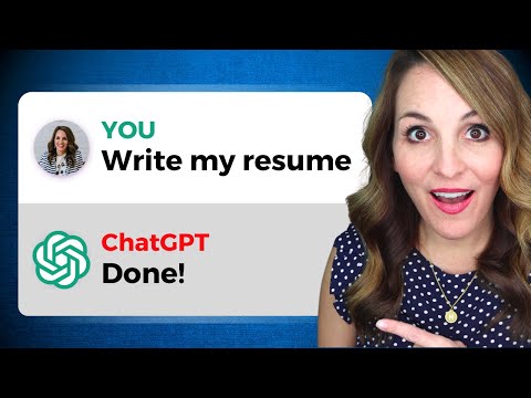 Write Your Resume In SECONDS With ChatGPT - 7 PROVEN PROMPTS REVEALED!