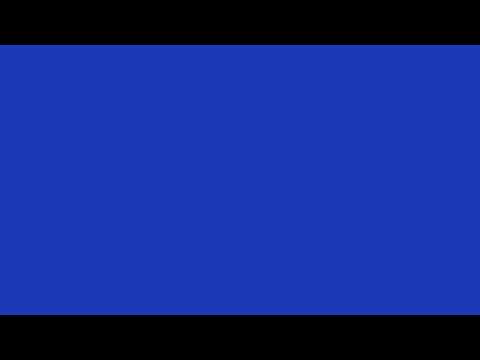 4K PERSIAN BLUE SCREEN #1C39BB and 185HZ Sawtooth Sound