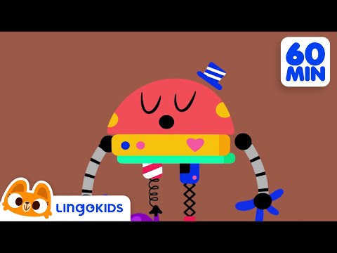 THE BEST OF BABY BOT 🚀 🤖 Educational Cartoons Compilation | Lingokids