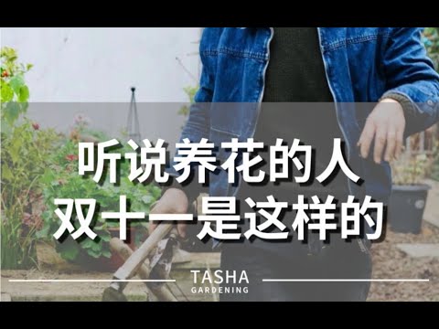 听说养花人的双十一是这样的～