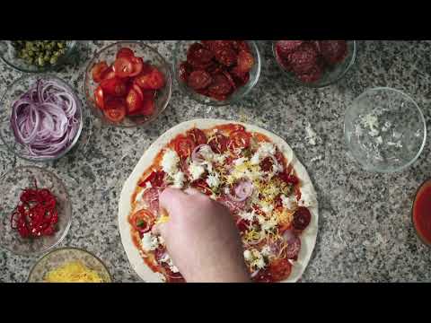 Making a Pizza | Copyright Free Video Footage