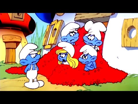 The Smurfs' Farming Machine Disaster @TheSmurfsEnglish