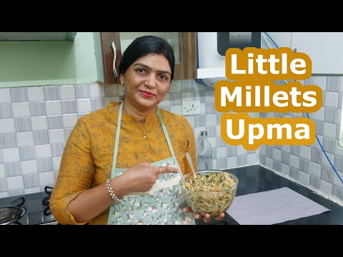 Little Millets Upma | Samai Upma | Millet Khichdi | Healthy Millet Recipe | How to Cook Millet