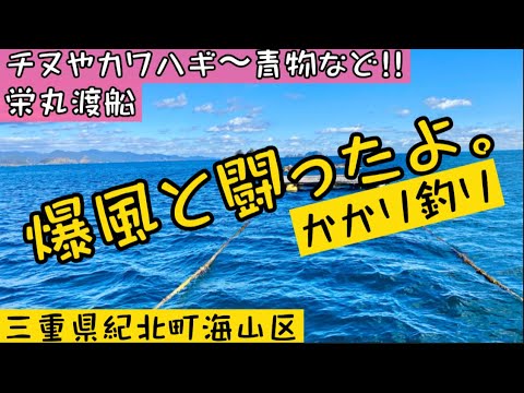 【チヌかかり釣り】三重県紀北町でオススメの渡船屋筏釣りスポット