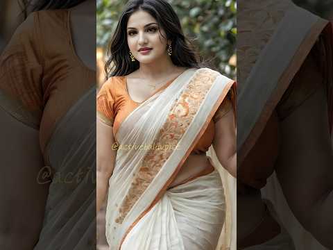 4K Ai Art Saree Fashion Lookbook - 01 #saree #shorts #bollywoodsongs