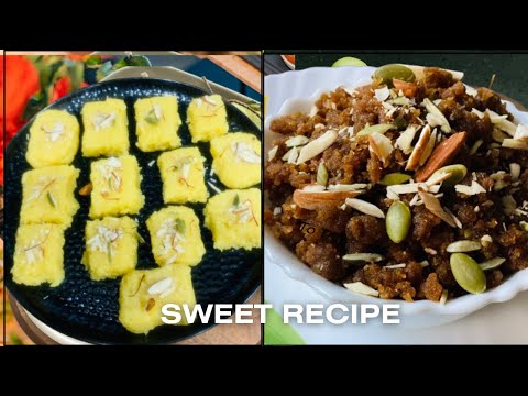 2 Healthy And Easy Sweet Recipes Anyone Can Make | Milk cake and healthy and simple sweet