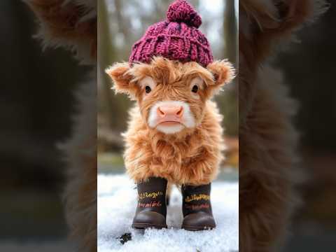 #socute #minicow #highlandcow