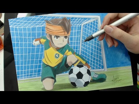 Speed Drawing - Mamoru Endou (Inazuma Eleven)