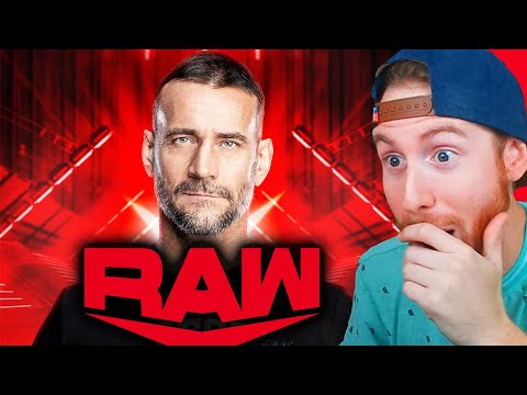 CM PUNK RETURNS!!! - WWE RAW Live Stream September 16th 2024