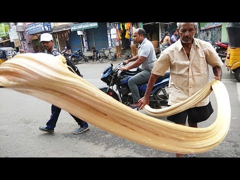 Roadside Jaggery Candy Making in a Festival | Amazing Candy Making Skills | How Its Made Candy