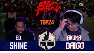 FOR THE PASS TO THE TOP8 DAIGO UMEHARA VS SHINE  - East Coast Throwdown - Capcom Pro Tour 2024 ▰