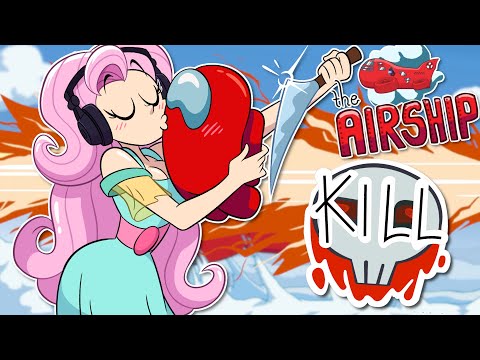 I KEEP BEING BANNED IN AMONG US AIRSHIP | FLUTTERCHAN PLAYS