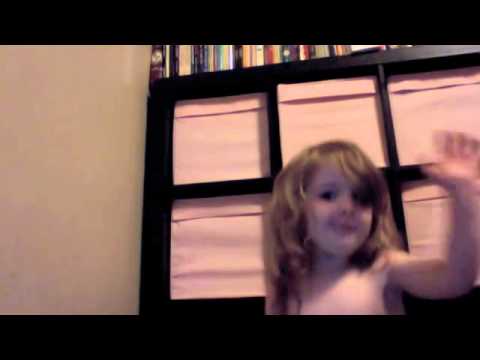 adorable 2 year old does harlem shake!