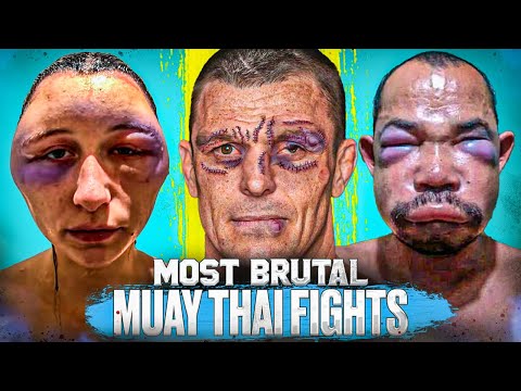 The Most Brutal Knockouts Ever -  Muay Thai & Kickboxing Fights