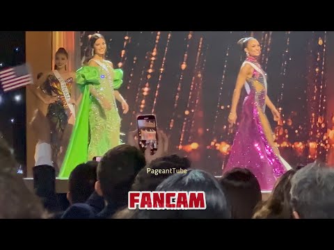 EP 3/3 FANCAM-PRELIMINARY Evening Gown Competition-71st Miss Universe (2022)