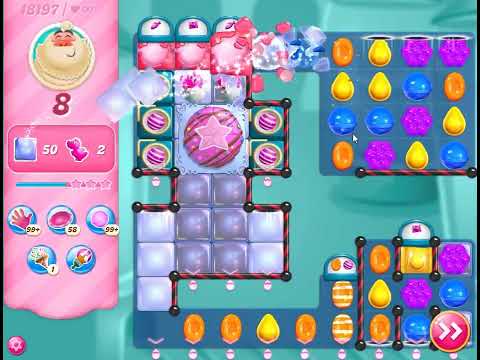 Candy Crush Saga Level 18197 - NO BOOSTERS | SKILLGAMING ✔️