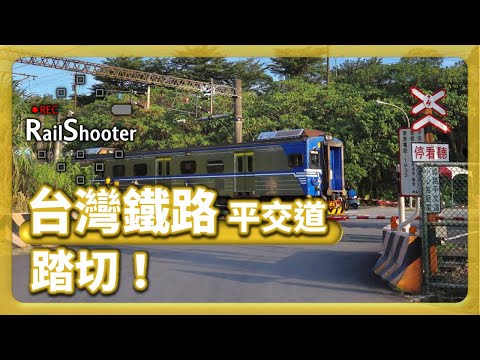 【踏切】宜蘭縣 畚箕湖平交道列車通過｜台灣｜#台鐵 #鐵路沿線 #蘇澳