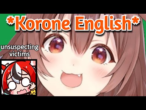 The Many Times Korone Used Her English to Menace and Hurt People [Hololive]