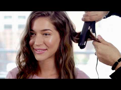 How to Create Loose Curls with a Straightener