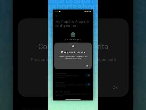 CONFIGURAÇÃO RESTRITA ANDROID O QUE SIGNIFICA?