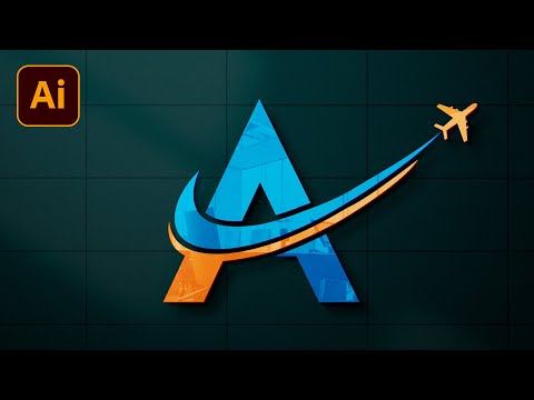 Logo Design - Illustrator Letter Logo Design Tutorial | Travel Logo Design | Adobe Illustrator CC