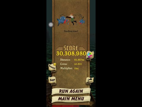 Temple Run High Score Over 30 Million Points NO CHEATS OR HACKS (FULL VIDEO)