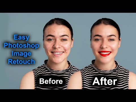 Photoshop image retouch | Easy Image retouch | adobe photoshop retouch| photoshop photo Retouch