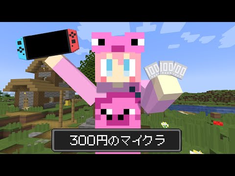 【マイクラ】300円のマインクラフトでエンドラ討伐!!【AMPTAKxCOLORS】【アンプタック】