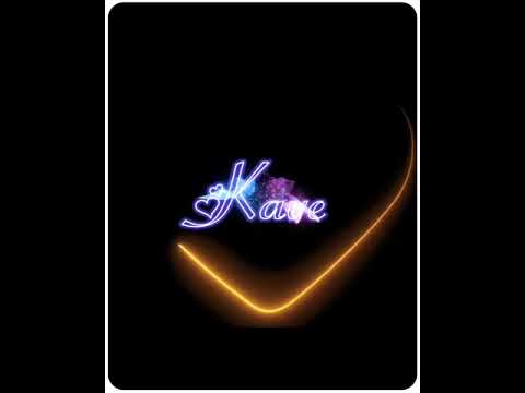 Kaveri name art status video