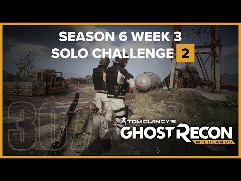 Ghost Recon Wildlands Ep 307 - S06W03 Solo Challenge 2 Caveira CQC kill 8 Santa Blanca soldiers